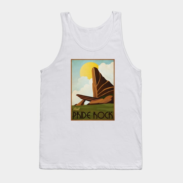 Visit Pride Rock Tank Top by Woah_Jonny